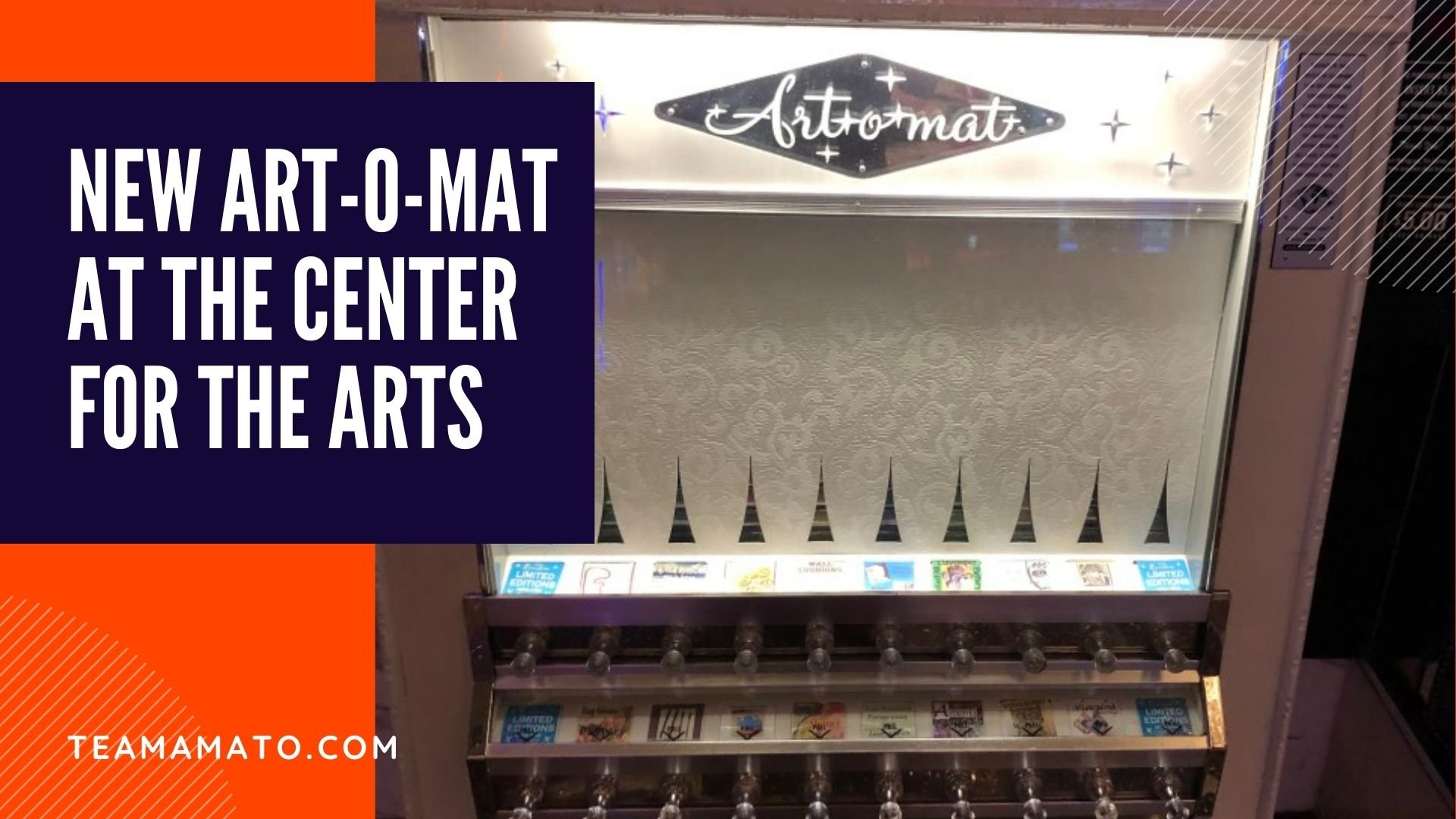 New Art-O-Mat at the Center for the Arts